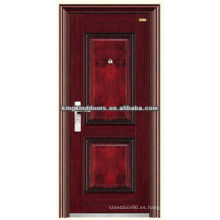 Popular en Nigeria seguridad acero residencial puerta KKD-517 para el diseño de la puerta